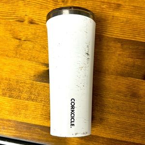 Corkcicle 24 Ounce Gloss White Tumbler